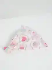 Розовый косынка на резинке для девочки