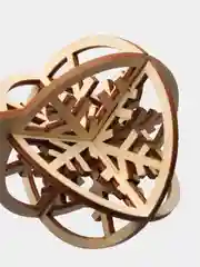 Елочная игрушка, деревянная