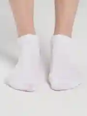 Белый носки короткие, унисекс