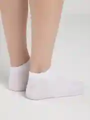 Белый носки короткие, унисекс