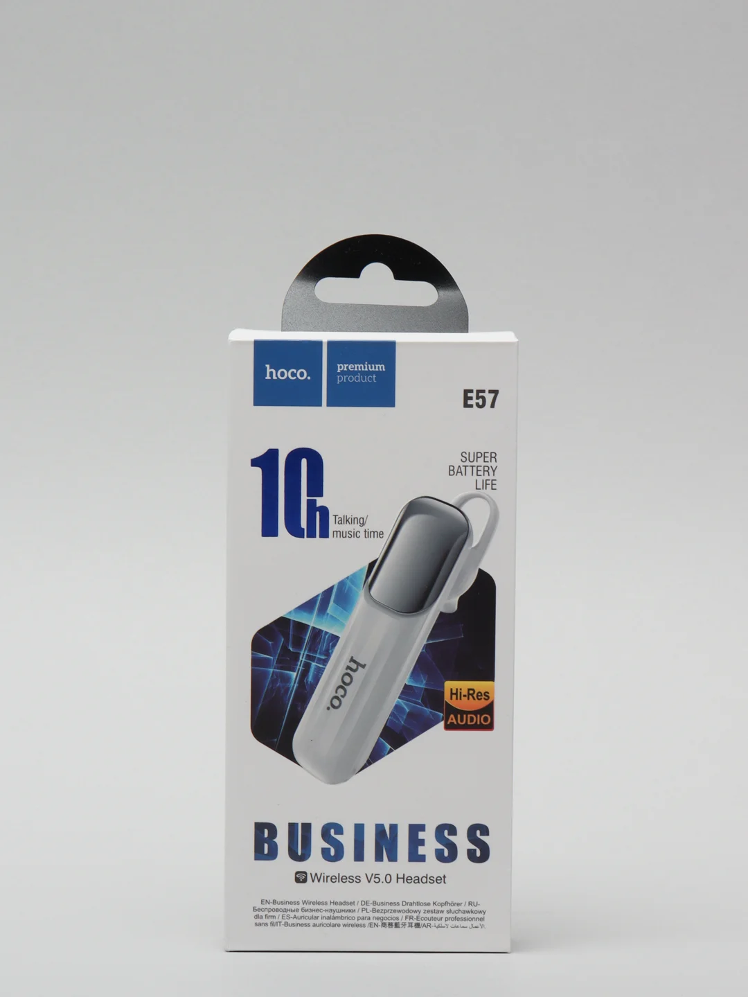 Белый беспроводные наушники, Bluetooth, Hands-free, hoco E57