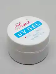 Розовый уф гель для моделирования ногтей