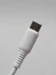Белый кабель Type-C 3.0A, Lightning 2.4A, Micro USB 2.4A, быстрая зарядка 1 м Borofone BX47, 1 м