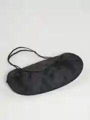 Маска для сна черная на резинке