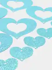 Небесно-голубой подвеска для воздушных шаров (10 шт)