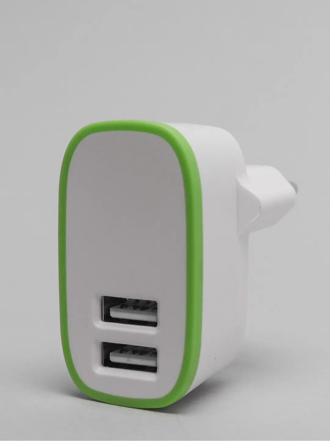 Белый сетевое зарядное устройство No Logo 2 USB СЗУ блок питания адаптер для розетки