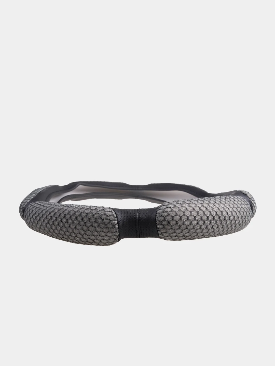 Оплетка на руль (чехол на руль) SKYWAY Sponge snood 6 подушечек M Серая экокожа S01102241