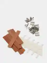 Фитиль деревянный для свечей, 10 штук