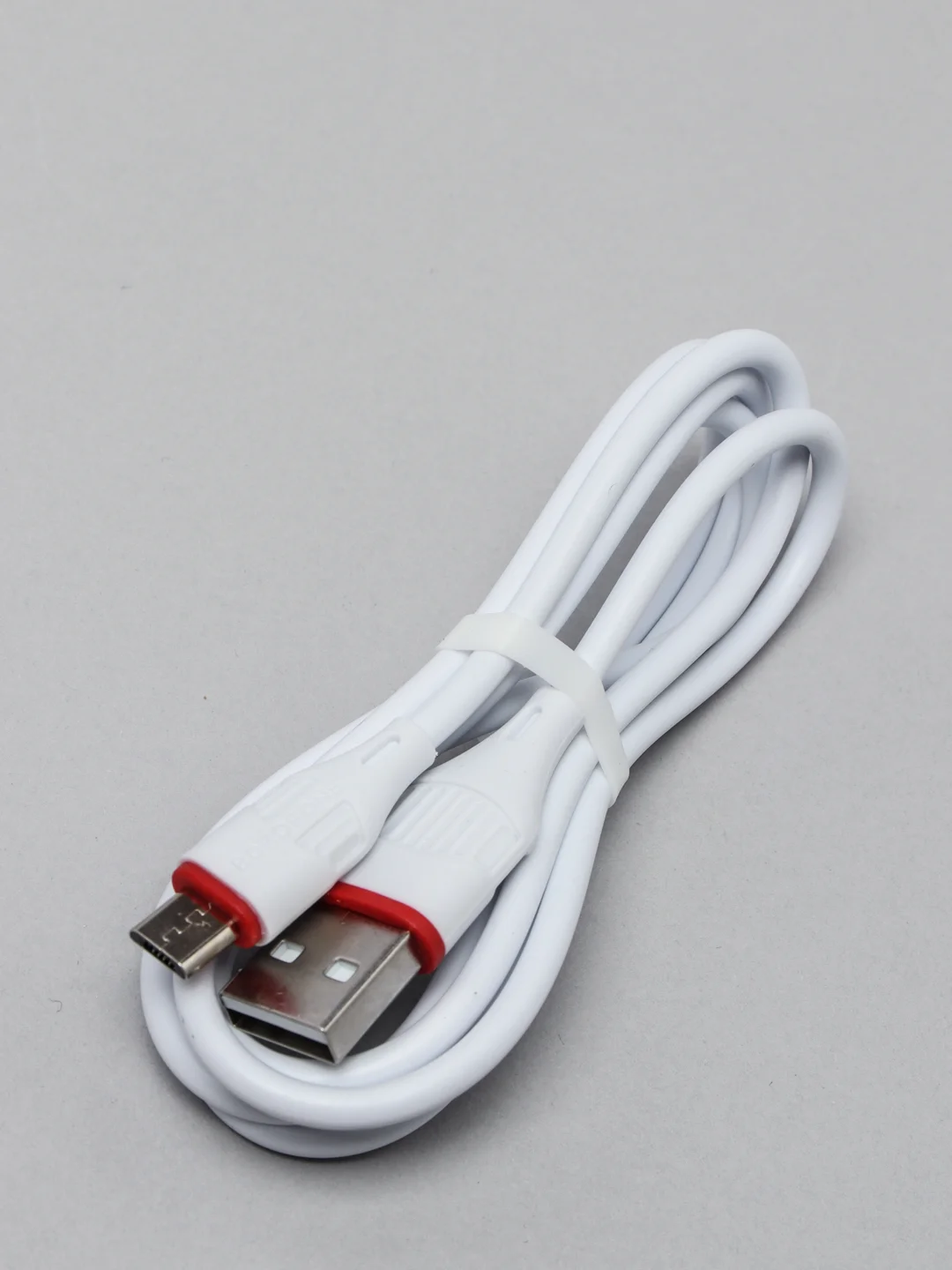 Сетевое зарядное устройство 2.1A USB Borofone BA20A, комплект с кабелем Mirco-USB
