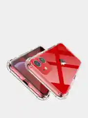 Чехол на iPhone 11, XR, X, XS, 7, 8, SE, 6, 6S Plus, 12 Pro Max/mini, 13, усиленный, глянцевый силикон