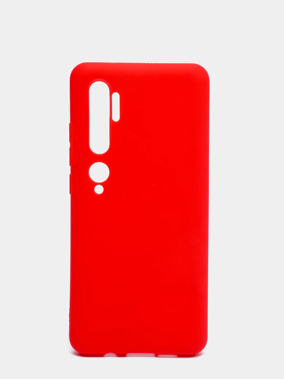 Красный чехол Xiaomi Mi Note 10 / Mi Note 10 Pro / MI CC9 Pro, Сяоми Ми Нот 10, 10 Про силиконовый