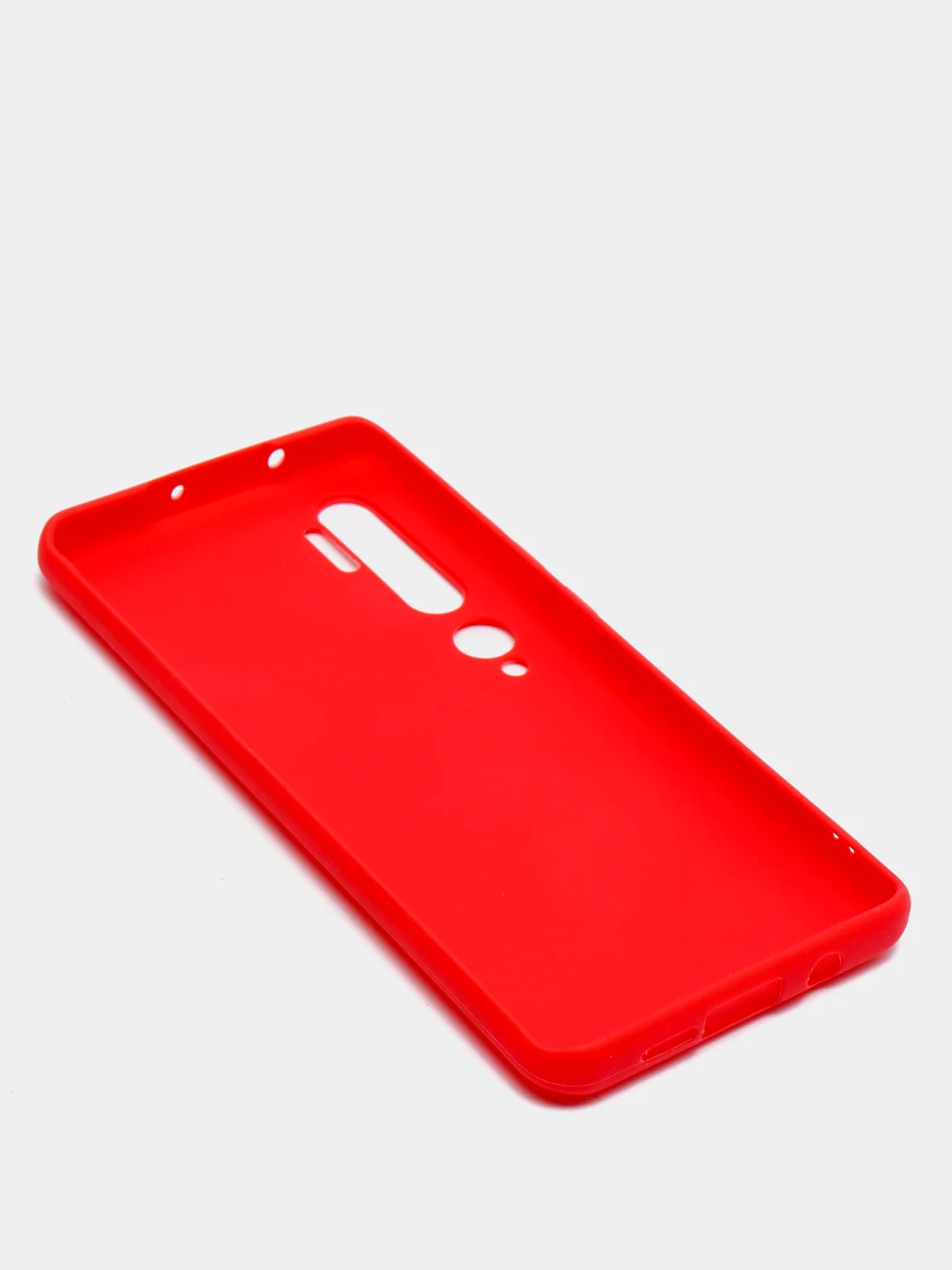 Красный чехол Xiaomi Mi Note 10 / Mi Note 10 Pro / MI CC9 Pro, Сяоми Ми Нот 10, 10 Про силиконовый