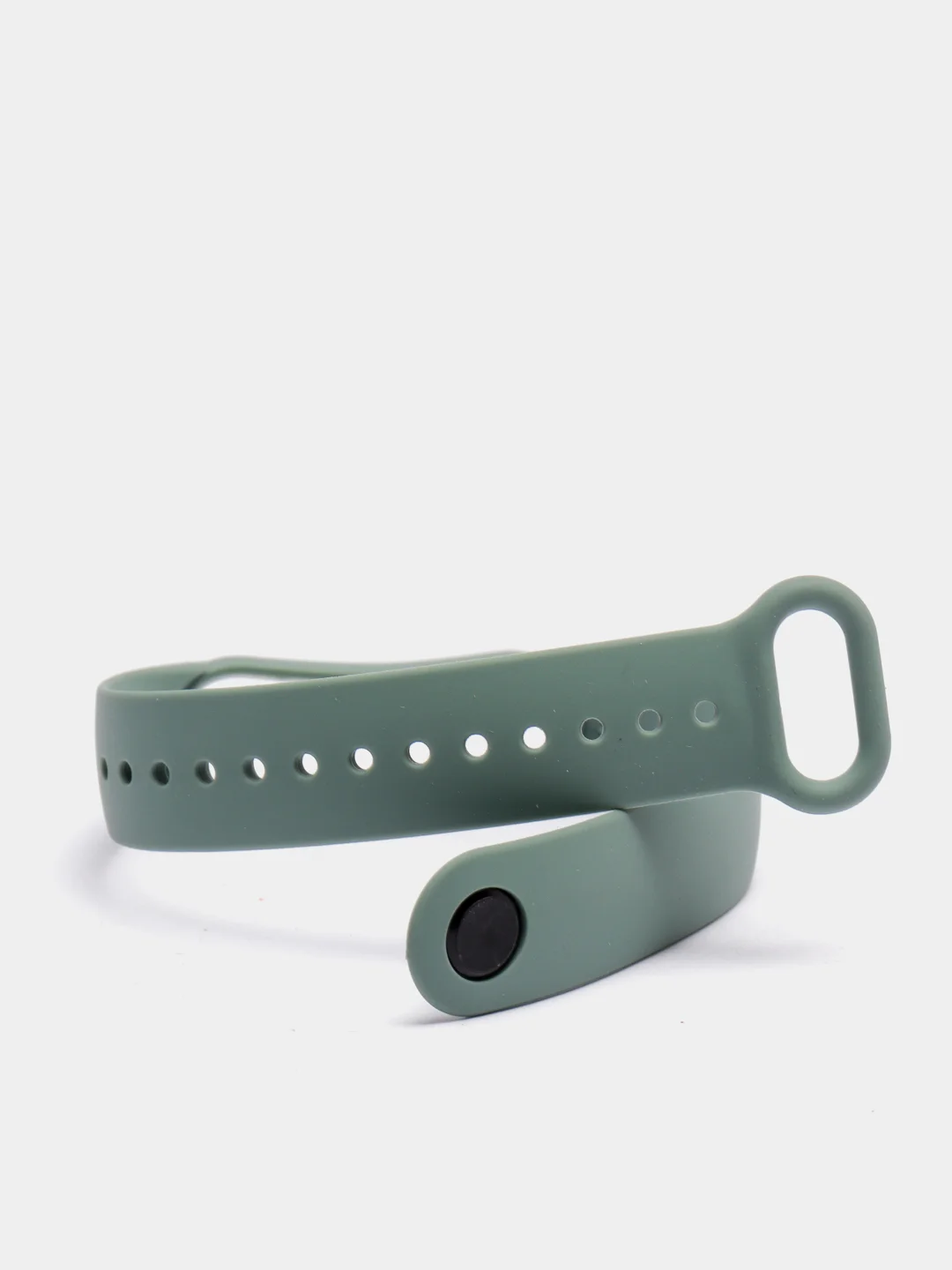 Лесной зеленый ремешок силиконовый для Xiaomi Mi Band 5, Xiaomi Mi Band 6