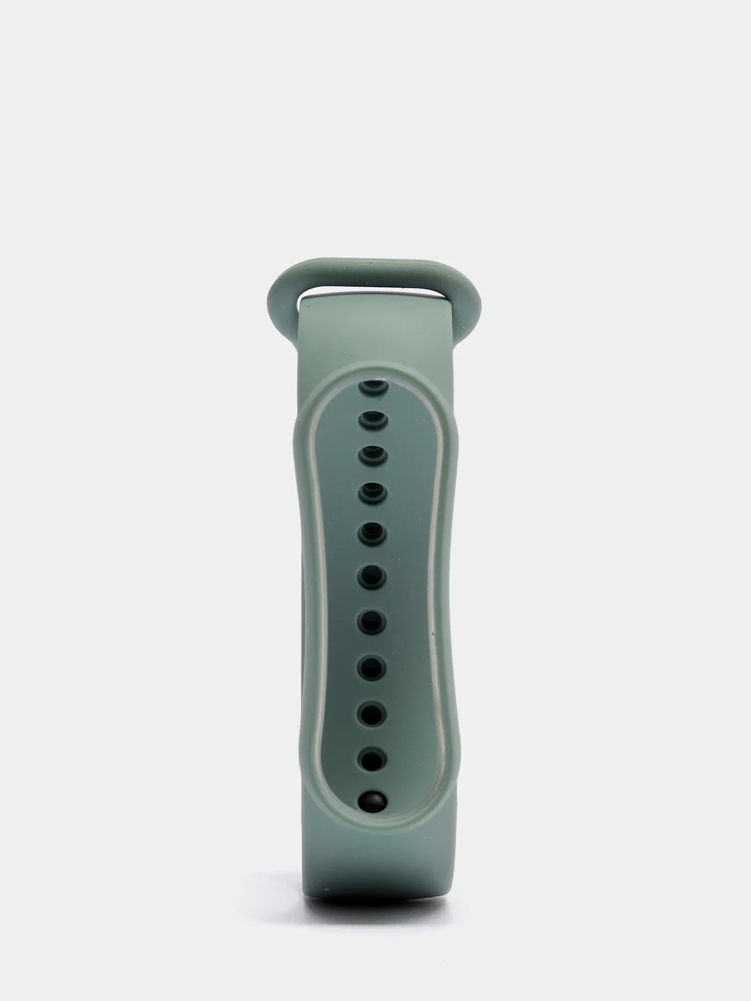 Лесной зеленый ремешок силиконовый для Xiaomi Mi Band 5, Xiaomi Mi Band 6