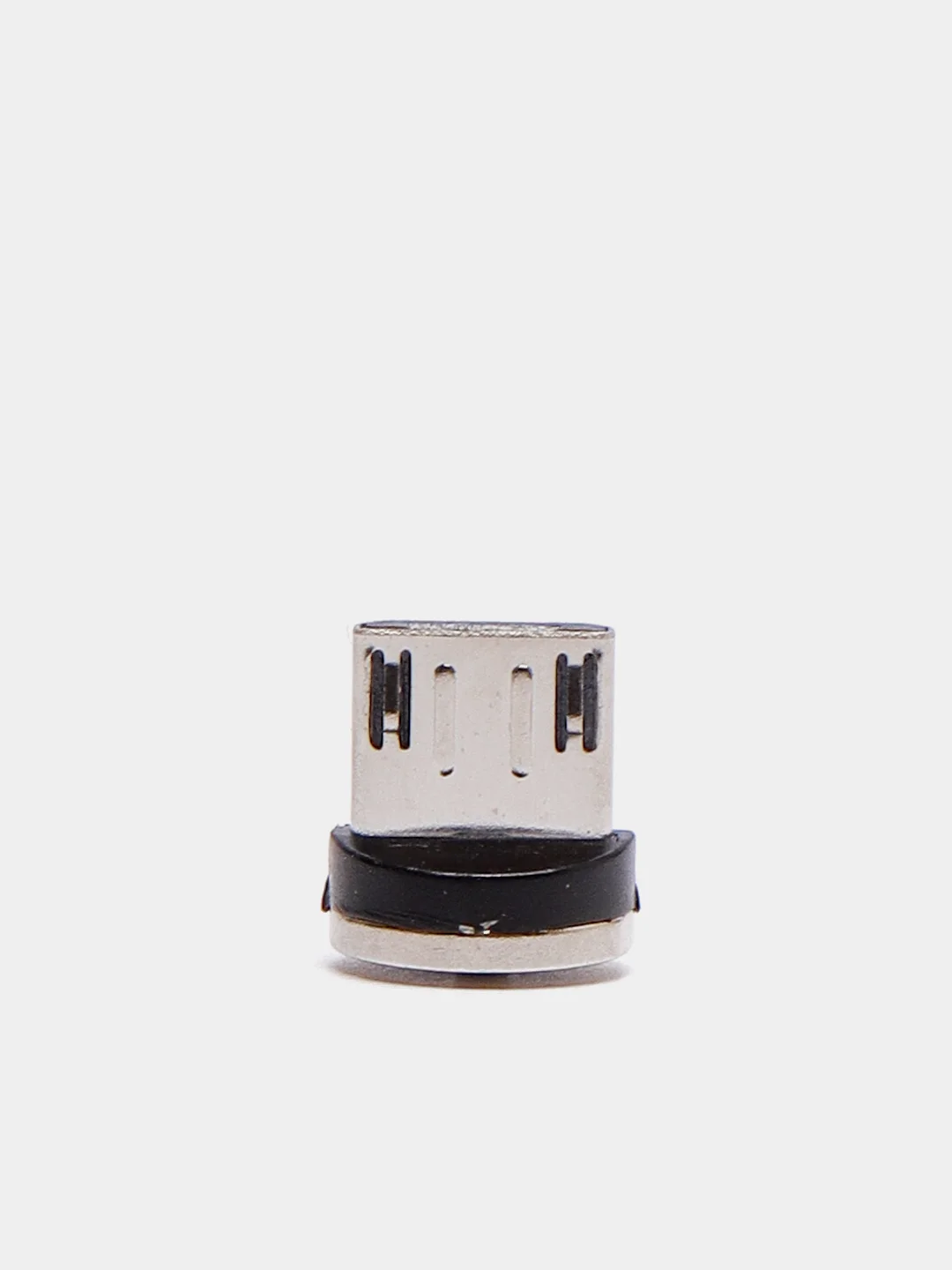 Серый меланж магнитный кабель для зарядки Micro USB, Type C, Lightning