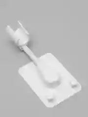 Белый настенный держатель для душа
