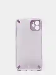 Фиолетовый чехол для iPhone  11  Противоударные чехлы с блёстками
