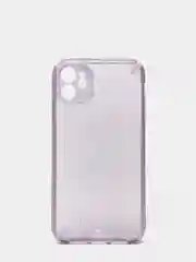 Фиолетовый чехол для iPhone  11  Противоударные чехлы с блёстками