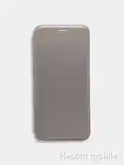 Серебряный чехол книжка Honor 50 Lite, Huawei Nova 8i с функцией подставки