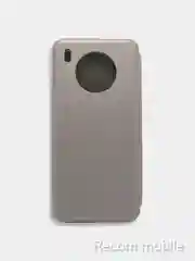 Серебряный чехол книжка Honor 50 Lite, Huawei Nova 8i с функцией подставки