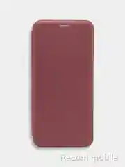Багровый чехол книжка Honor 50 Lite, Huawei Nova 8i с функцией подставки