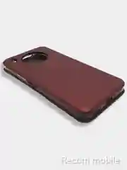 Багровый чехол книжка Honor 50 Lite, Huawei Nova 8i с функцией подставки