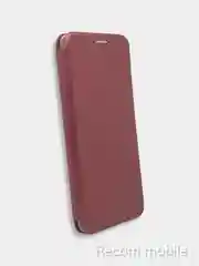 Багровый чехол книжка Honor 50 Lite, Huawei Nova 8i с функцией подставки