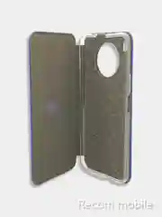 Синий чехол книжка Honor 50 Lite, Huawei Nova 8i с функцией подставки