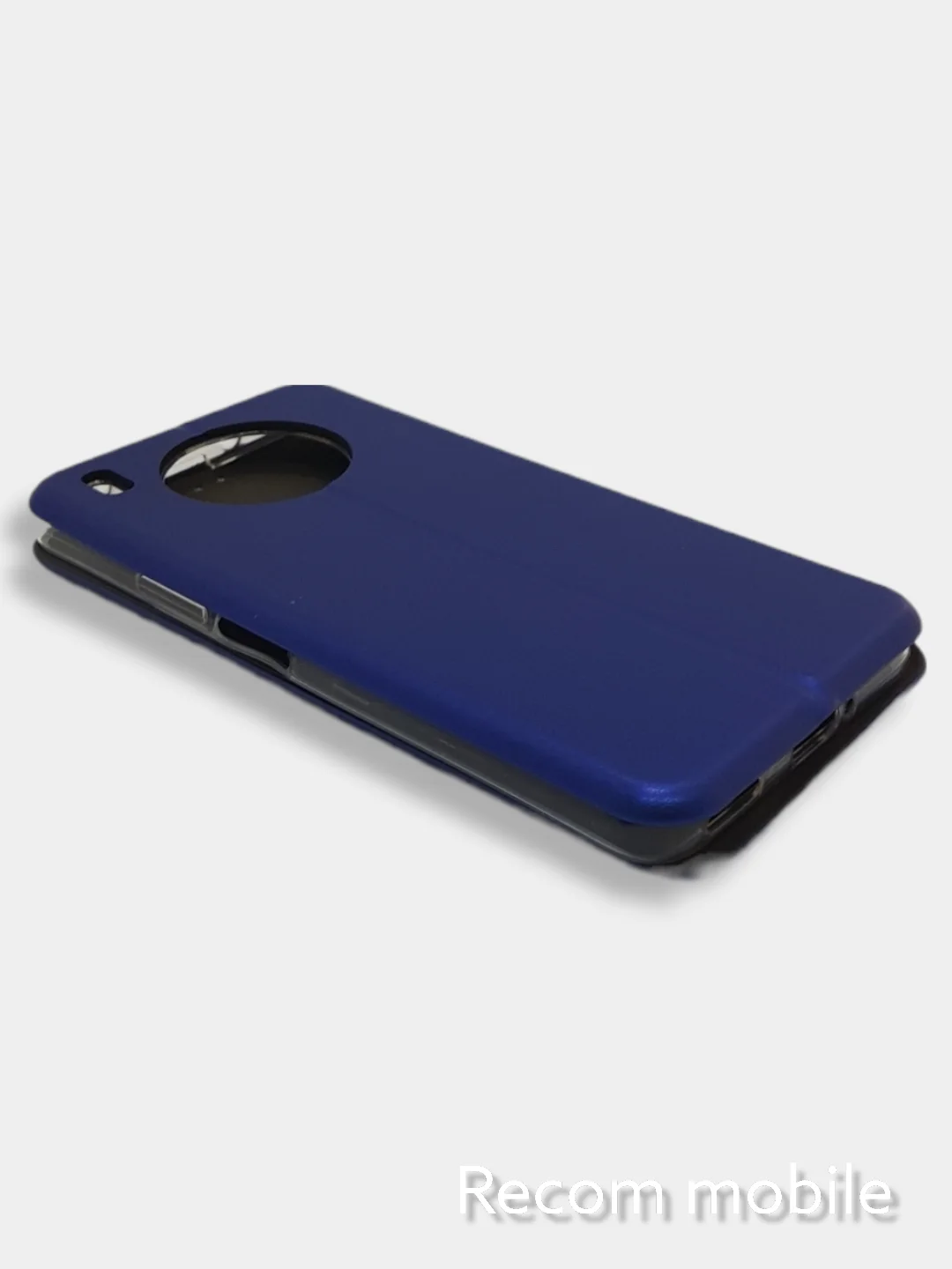 Синий чехол книжка Honor 50 Lite, Huawei Nova 8i с функцией подставки