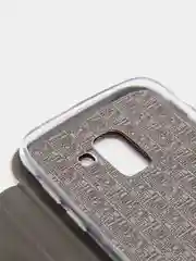 Золотой чехол книжка на Samsung Galaxy J6 (2018)