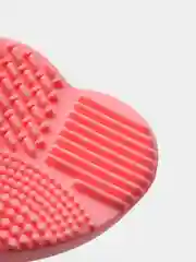 Розовый силиконовая перчатка для мытья кисточек, 4 цвета