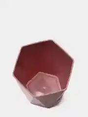 Розовый стакан для зубных щеток