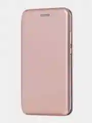 Золотой чехол книжка на Samsung Galaxy J6 (2018)