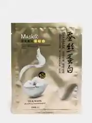 Золотой натуральная шелковая маска для лица