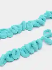 Салатовый пряжа петельками Alize Puffy, большие петельки