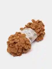 Терракотовый пряжа петельками Alize Puffy, большие петельки