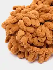 Терракотовый пряжа петельками Alize Puffy, большие петельки