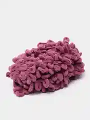 Розовый пряжа петельками Alize Puffy, большие петельки