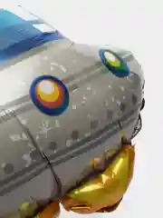 Синий воздушный шар R2D2, космонавт единорог