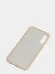Золотой чехол силиконовый с блестками для Samsung Galaxy A50 / A50s / A30s Противоударный чехол