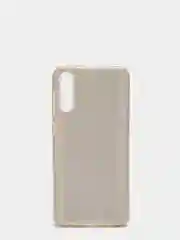 Золотой чехол силиконовый с блестками для Samsung Galaxy A50 / A50s / A30s Противоударный чехол