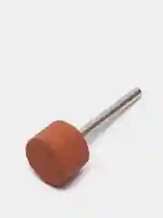 Серый меланж шлифовальная насадка для полировки, хром, корунд