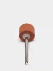 Серый меланж шлифовальная насадка для полировки, хром, корунд