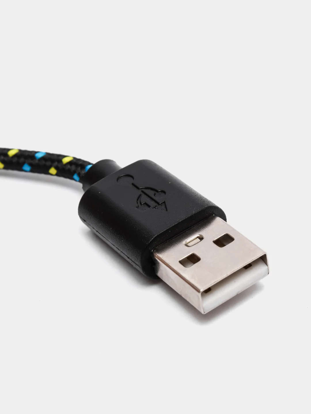 Черный кабель для зарядки телефона micro USB, провод зарядный, шнур юсб быстрая зарядка