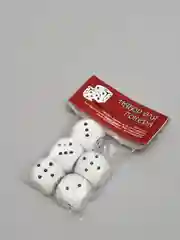 Белый кубики (кости) игральные "Для Покера" набор 5шт