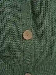 Зелёный хаки кардиган женский oversize