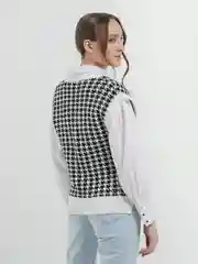 Белый жилет женский, oversize