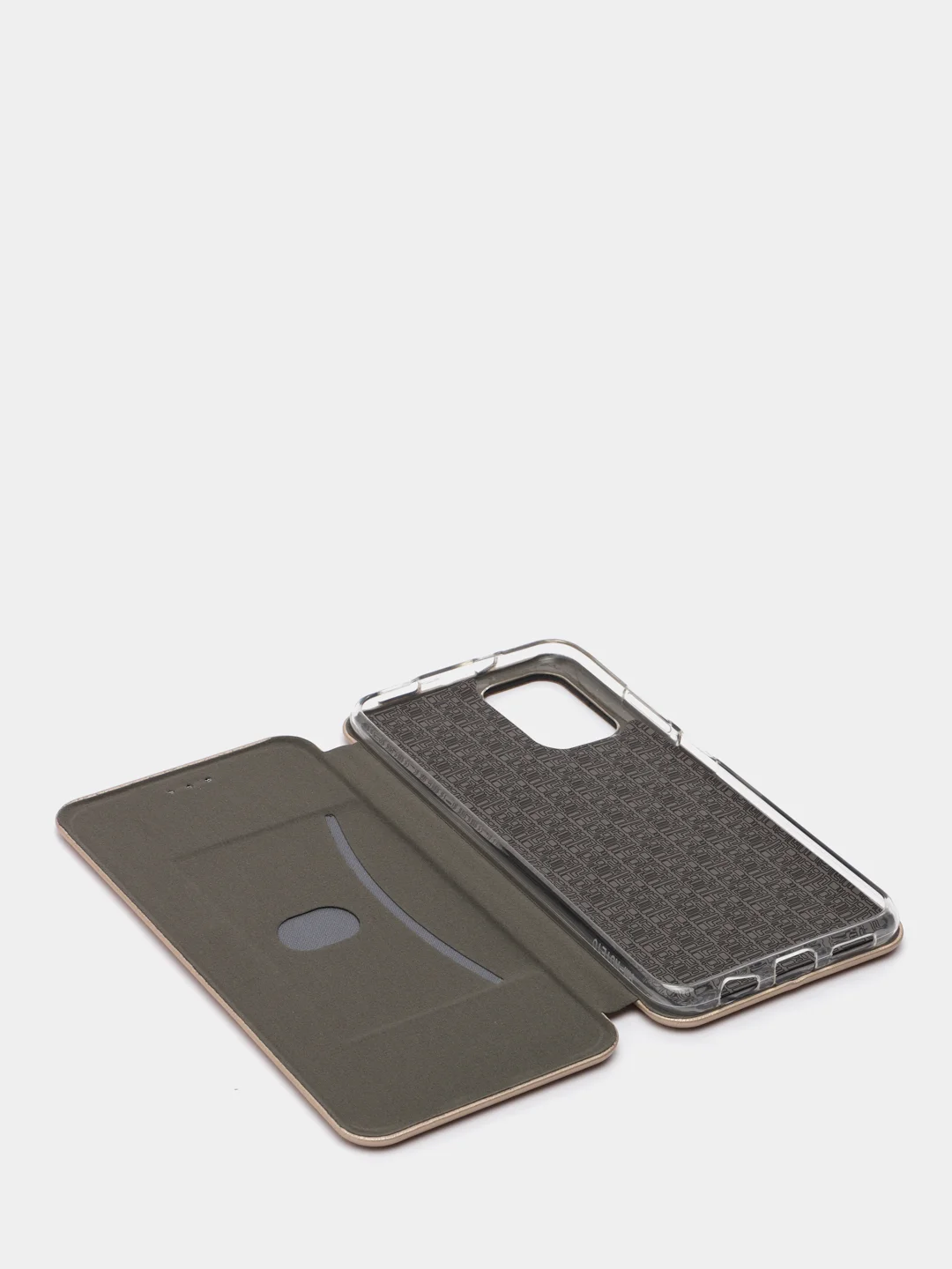 Золотой чехол книжка Xiaomi Redmi Note 10, Note 10S, Poco M5S (Сяоми Редми Нот 10, Поко М5С)