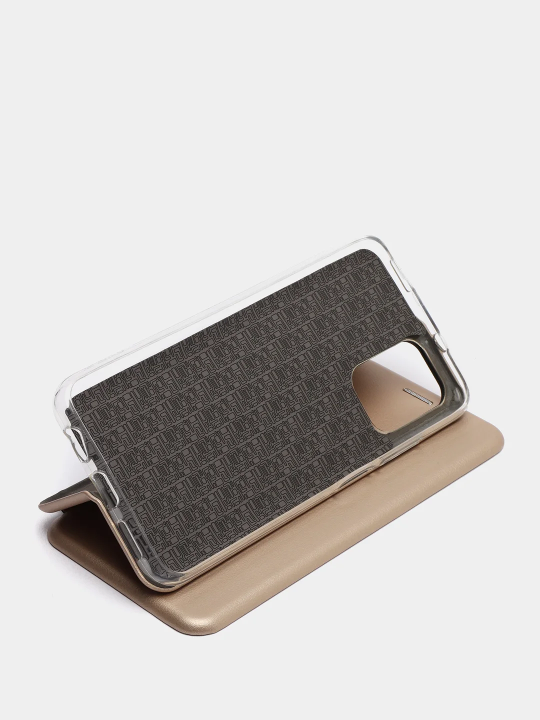 Золотой чехол книжка Xiaomi Redmi Note 10, Note 10S, Poco M5S (Сяоми Редми Нот 10, Поко М5С)