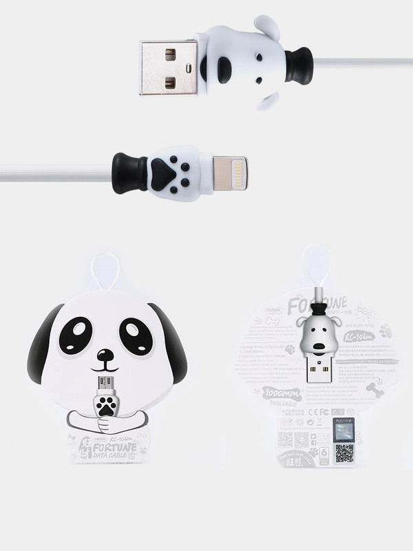 Кабель для IPhone Remax Dog